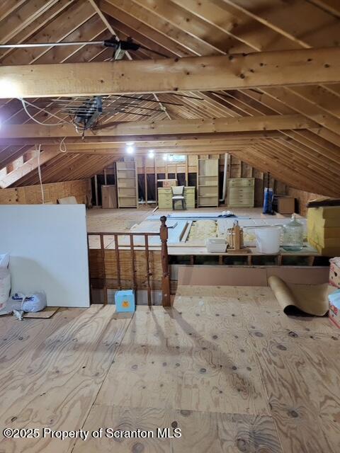 260 Johnson Hl Road Carbondale, PA 18407 - Photo 34 of 48 a view of a room with wooden roof