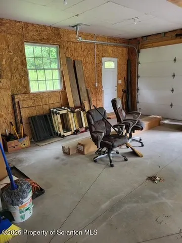 a view of a field with grass