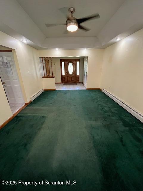 260 Johnson Hl Road Carbondale, PA 18407 - Photo 5 of 48 a view of an empty room with window and fireplace