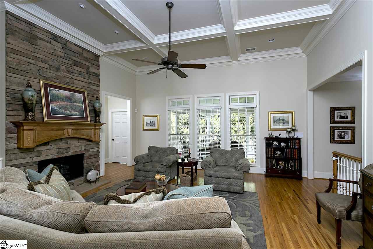 107 Marsh Spring Court Greer, SC 29650 - Photo 9 of 36 Coffered Ceiling