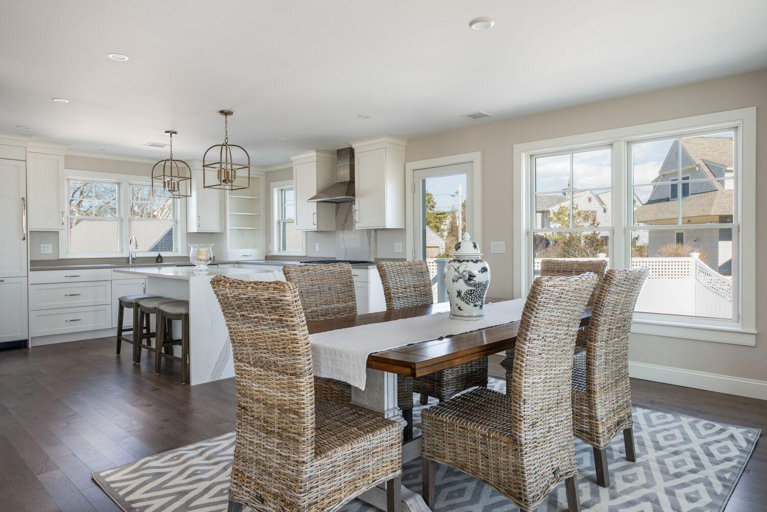 6 Beach Road Mashpee, MA 02649 - Photo 7 of 25 a view of a dining room with furniture window and wooden floor