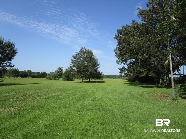 20705 Greek Cemetery Road Robertsdale, AL 36567 - Photo 24 of 25 View of green lawn featuring a rural view