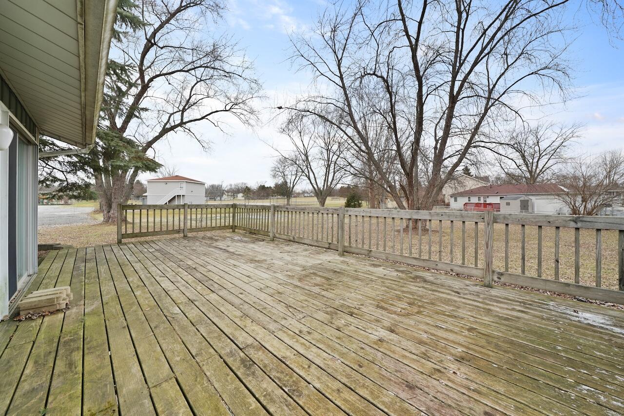 3339 Windy Hill Road Crown Point, IN 46307 - Photo 20 of 25 a view of wooden space with a bench