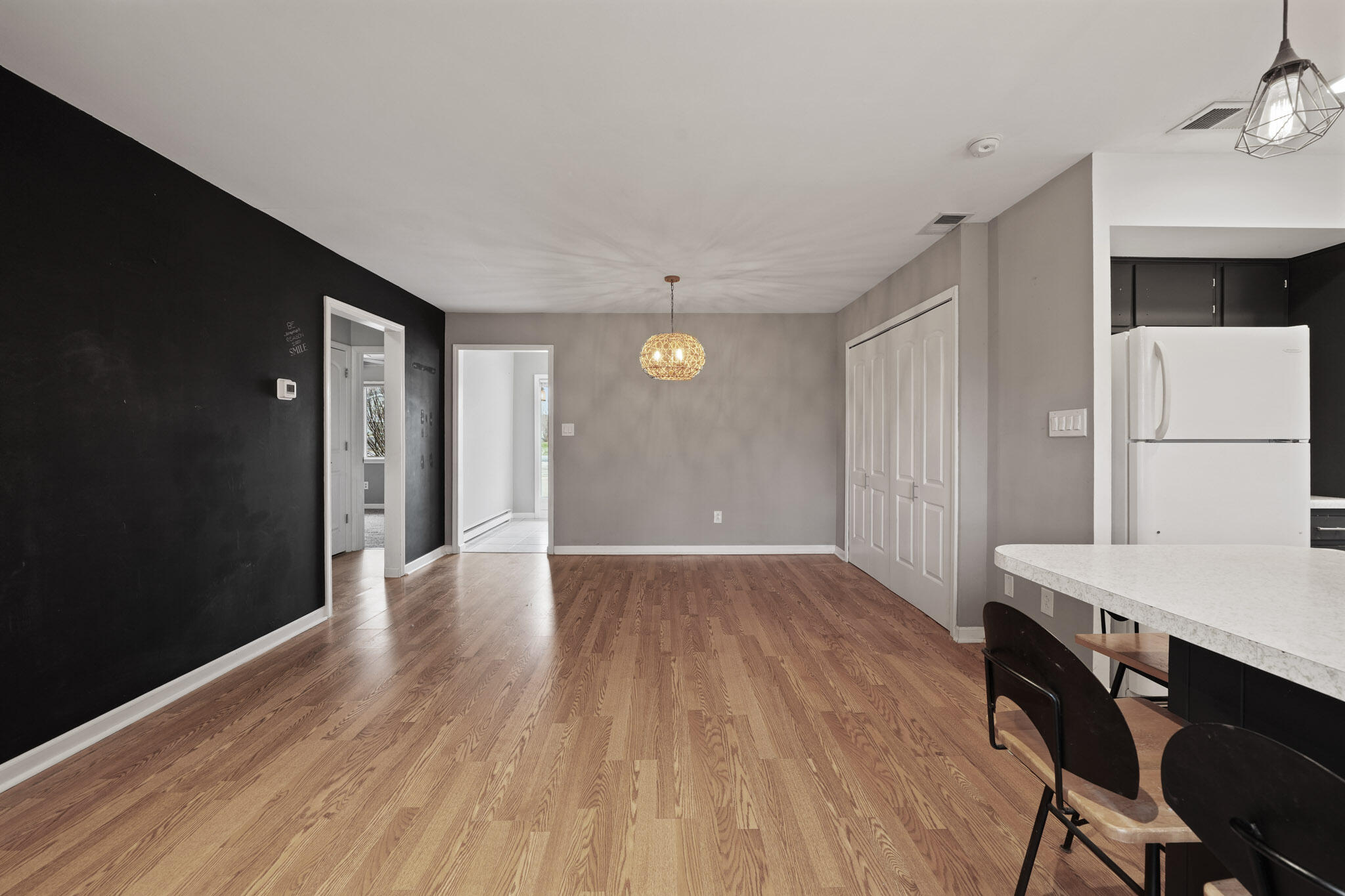 3339 Windy Hill Road Crown Point, IN 46307 - Photo 8 of 25 a view of livingroom with furniture and wooden floor