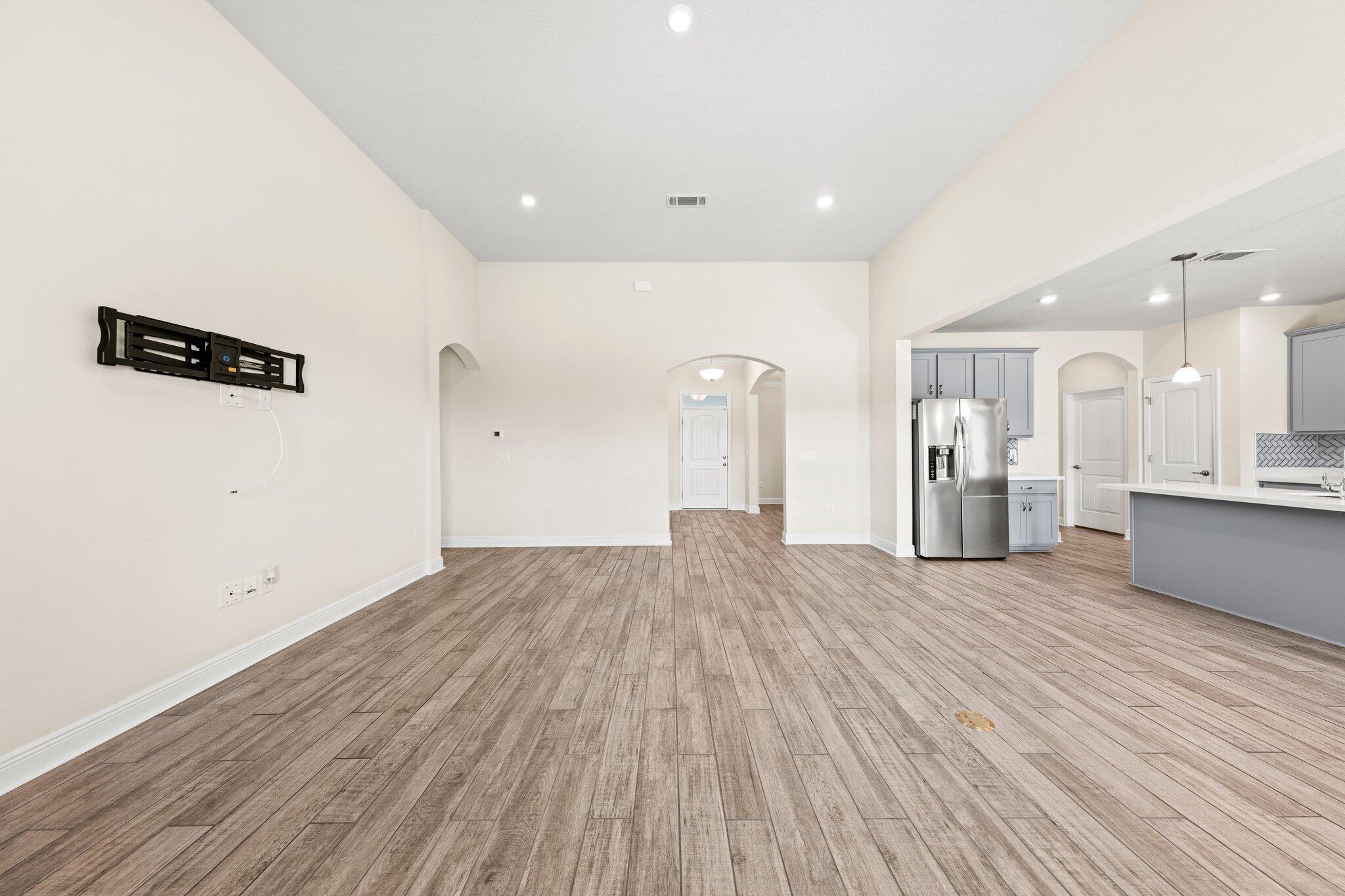 91 Sweet Tea Lane Freeport, FL 32439 - Photo 28 of 80 a view of a kitchen with wooden floor and a sink