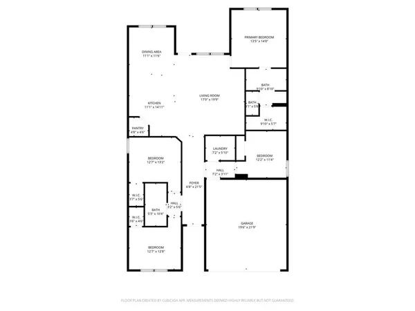 a picture of a hallway with white walls