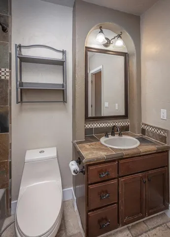 a view of a building with a window