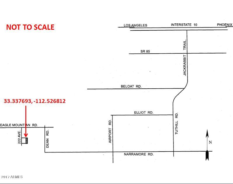 22109 West Telegram Path Road Buckeye, AZ 85326 - Photo 18 of 19 Directional Map
