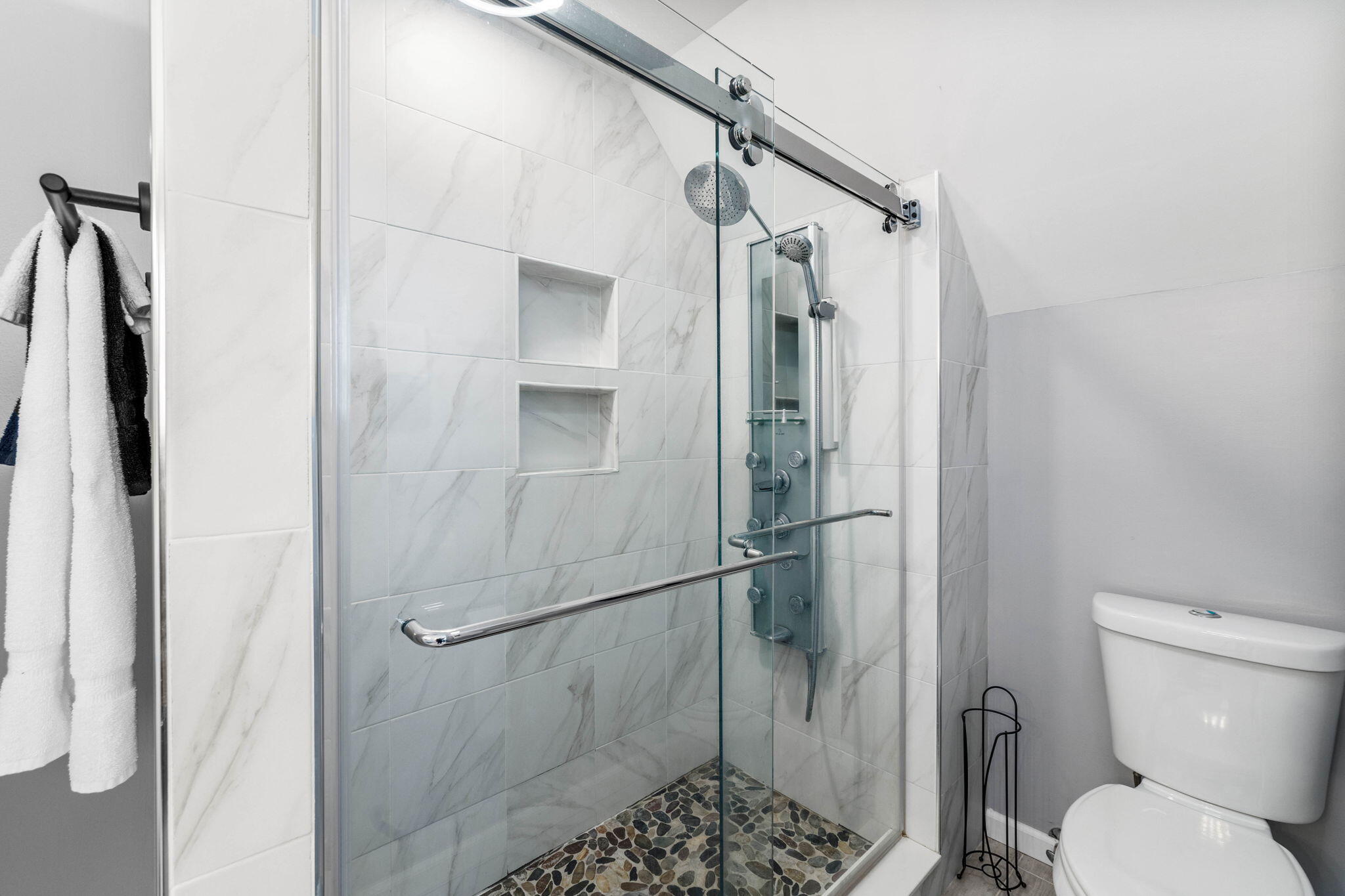 710 Beach Drive Destin, FL 32541 - Photo 31 of 64 a bathroom with a shower and toilet