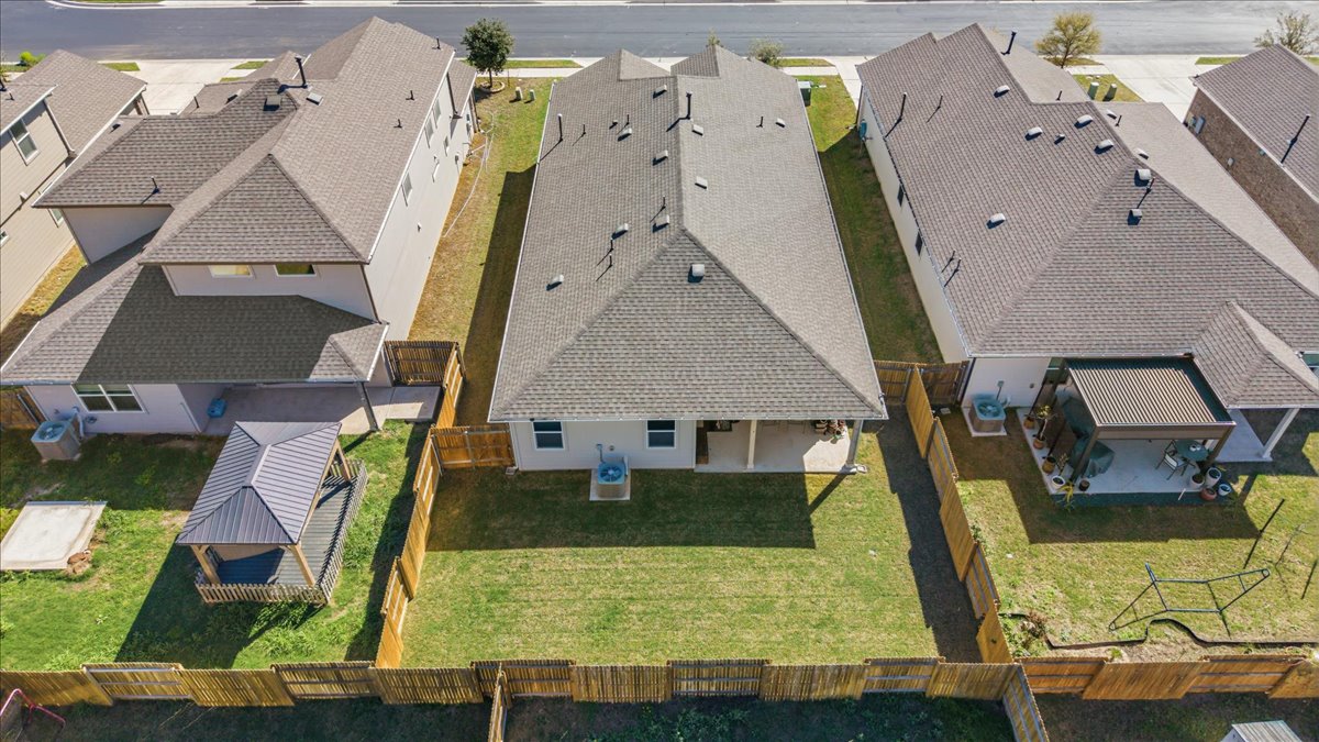 112 Rainmaker Cove Bastrop, TX 78602 - Photo 27 of 34 Aerial view of residential area