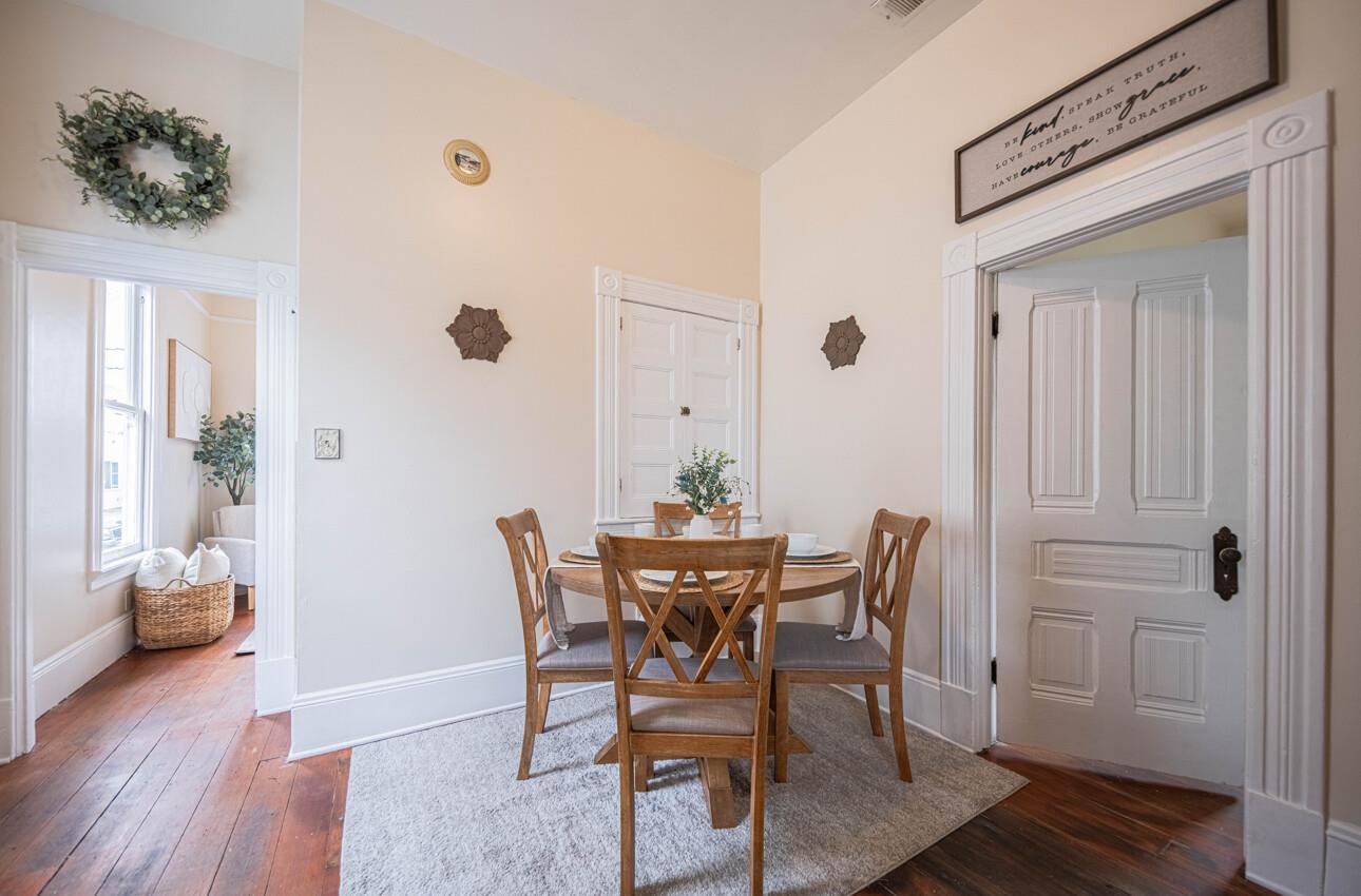 332 Capitol Street Salinas, CA 93901 - Photo 14 of 41 a view of a dining room with furniture and wooden floor