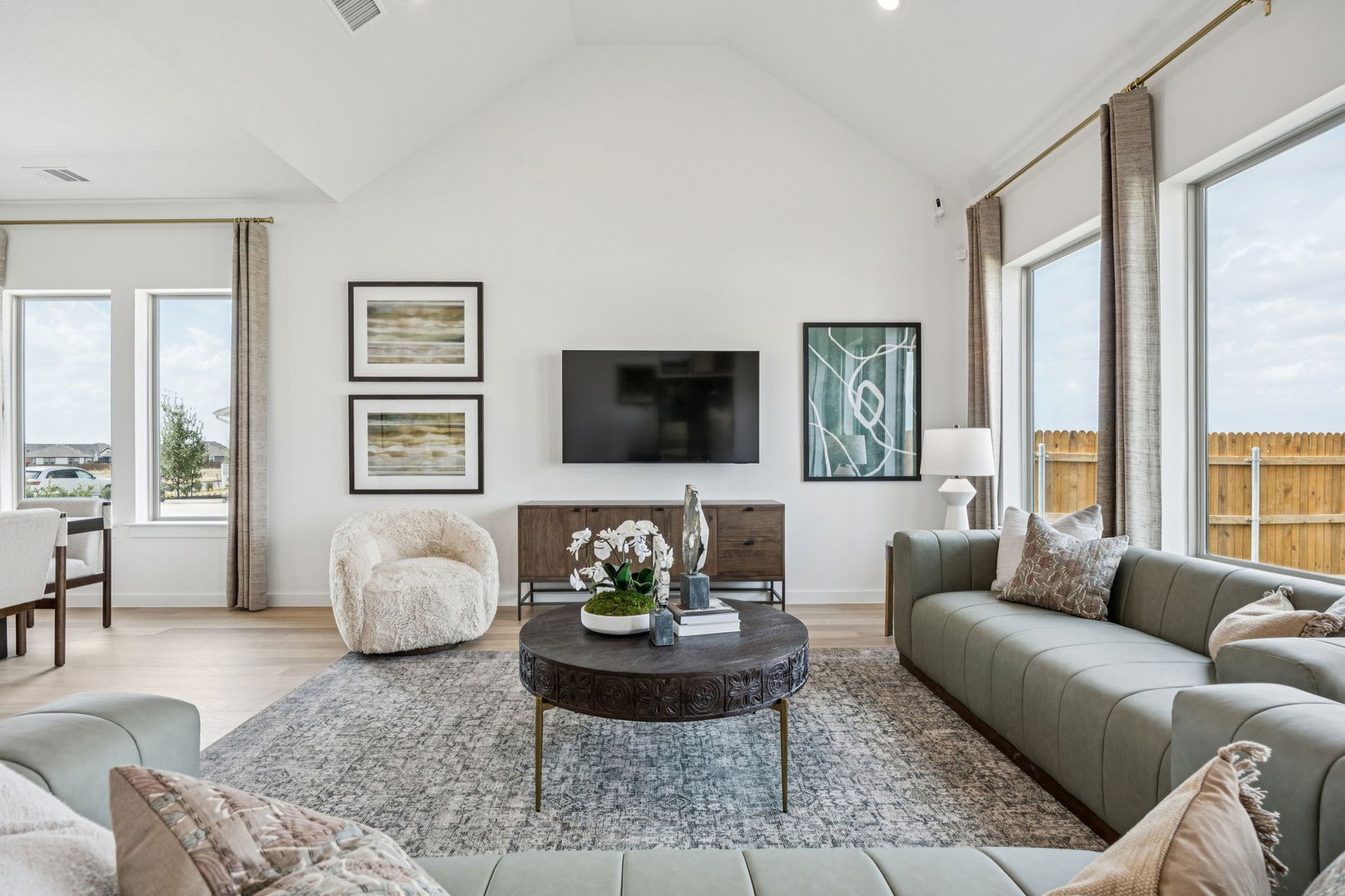 31106 Rena Coast Drive Huffman, TX 77336 - Photo 12 of 28 Living Room in the Trinity home plan by Trophy Signature Homes – REPRESENTATIVE PHOTO