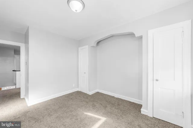 a view of empty room