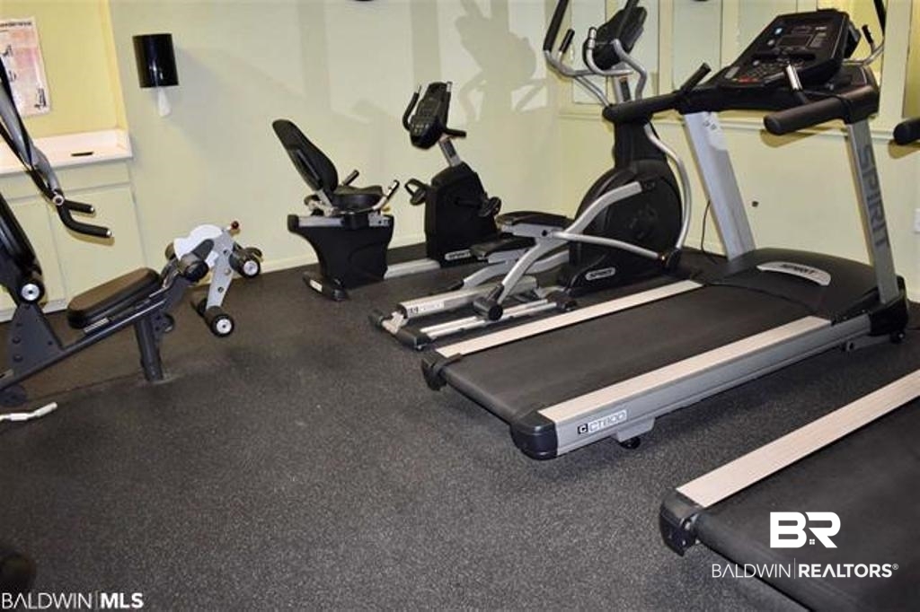 400 Plantation Road, Unit 1113 Gulf Shores, AL 36542 - Photo 12 of 26 View of workout area