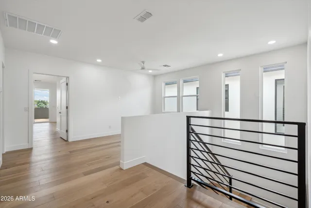 wooden floor with a window