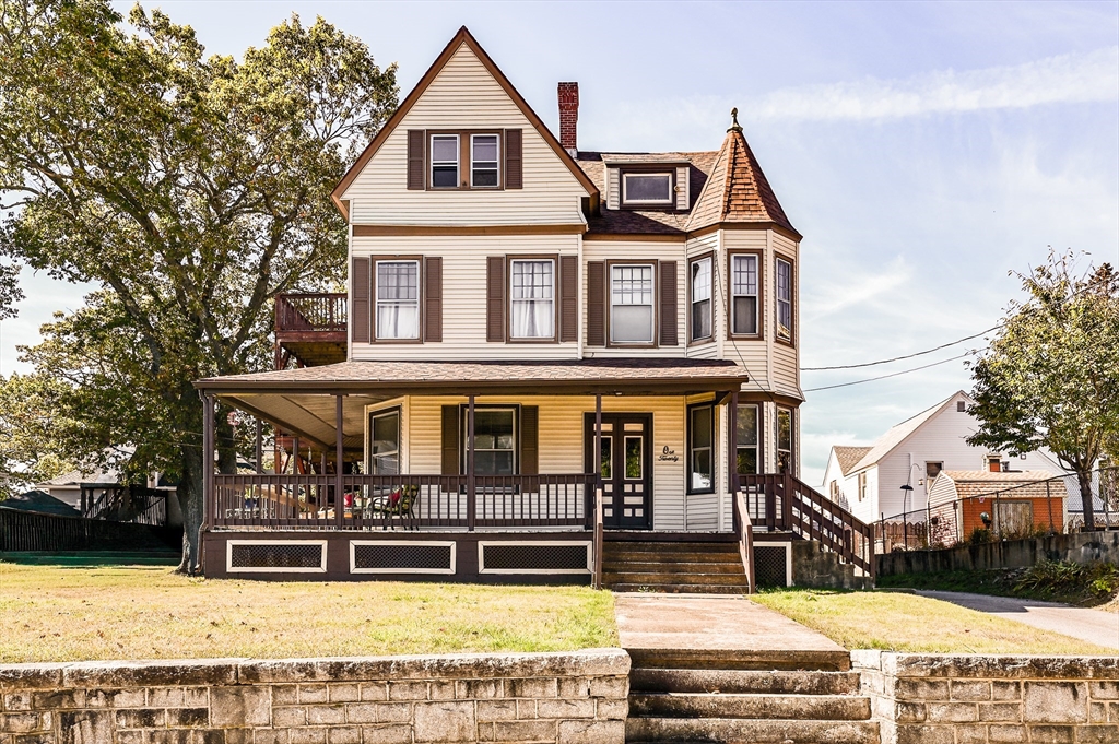 120 Graham Street Gardner, MA 01440 - Photo 2 of 37 a front view of a house with large trees