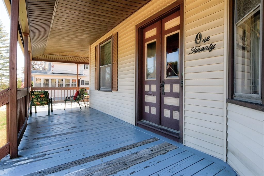 120 Graham Street Gardner, MA 01440 - Photo 5 of 37 a view of a porch with wooden floor