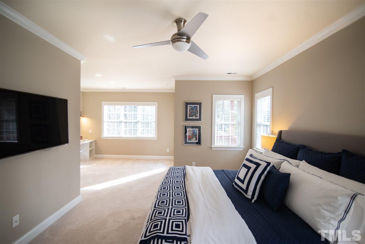 9311 Tabriz Point Raleigh, NC 27614 - Photo 13 of 25 This master bedroom is a true bright spot. Create your own oasis!