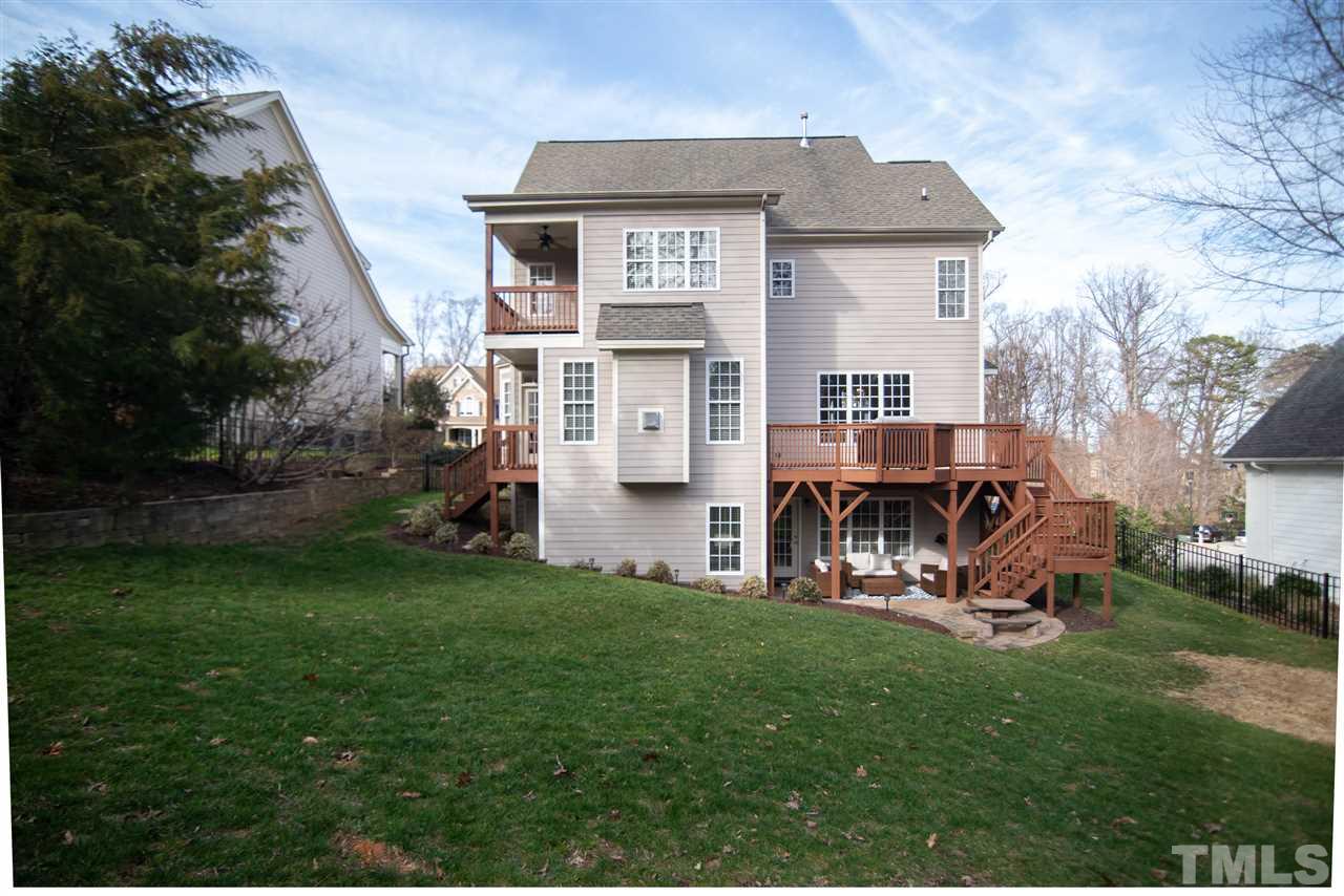 9311 Tabriz Point Raleigh, NC 27614 - Photo 23 of 25 The deck and patio set the stage for outdoor living all year long!