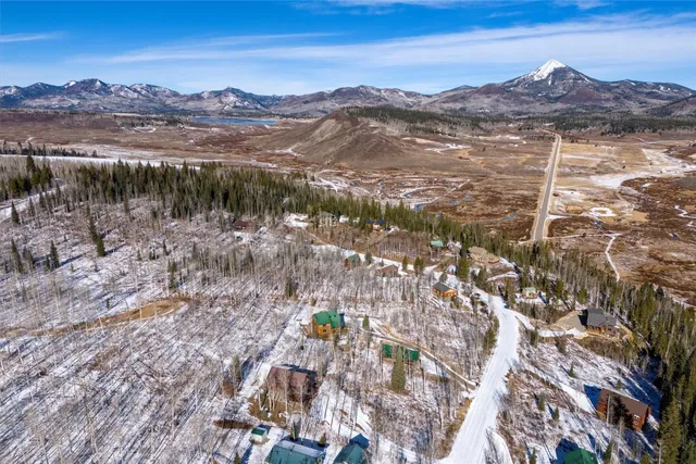 a view of lake with mountain