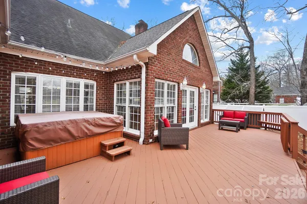 a outdoor space view with a sitting space