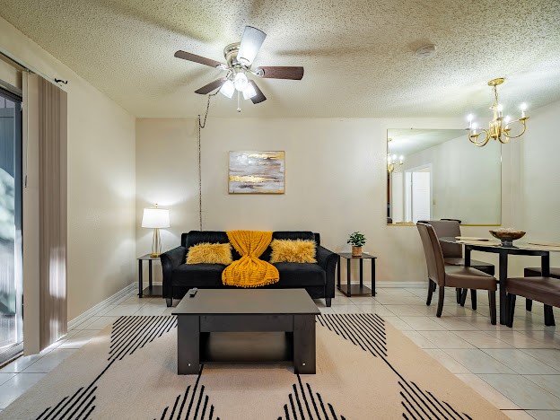 Living room upon entrance