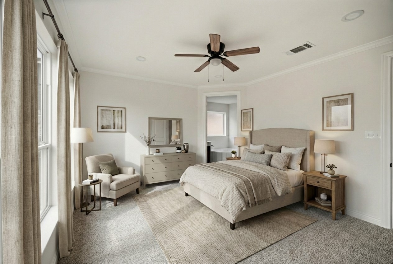 16503 Boston Post Road Cypress, TX 77429 - Photo 20 of 44 a bedroom with a bed and a window