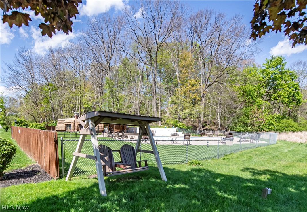 3064 Kent Road, Unit 309A Stow, OH 44224 - Photo 24 of 27 A cool spot to relax outdoors.