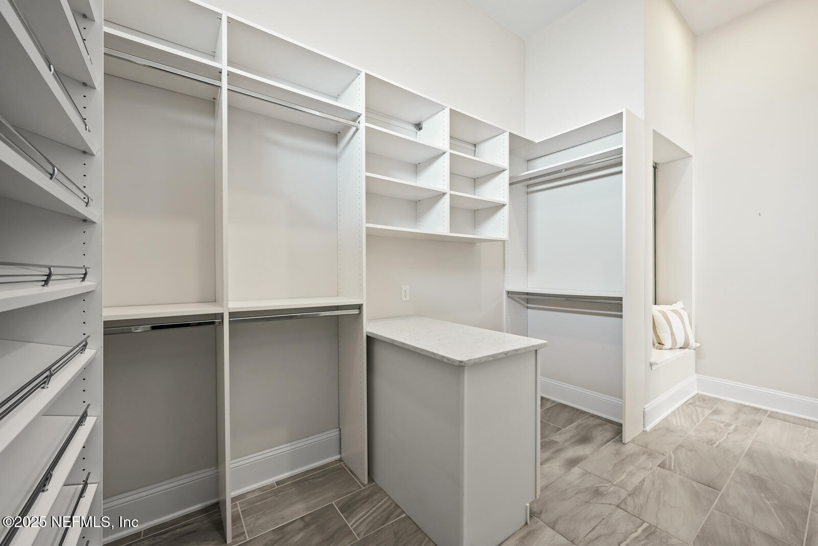 190 Deer Valley Drive Ponte Vedra, FL 32081 - Photo 41 of 95 a view of walk in closet with empty racks