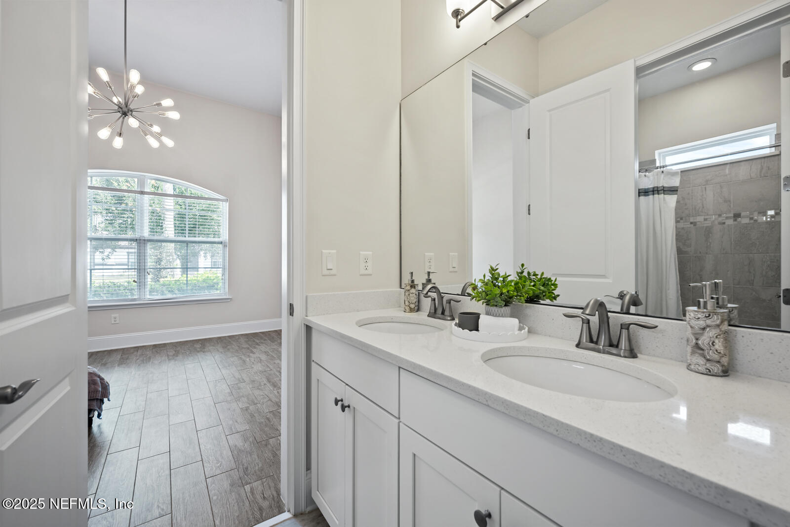 190 Deer Valley Drive Ponte Vedra, FL 32081 - Photo 47 of 95 a bathroom with a sink double vanity and a mirror