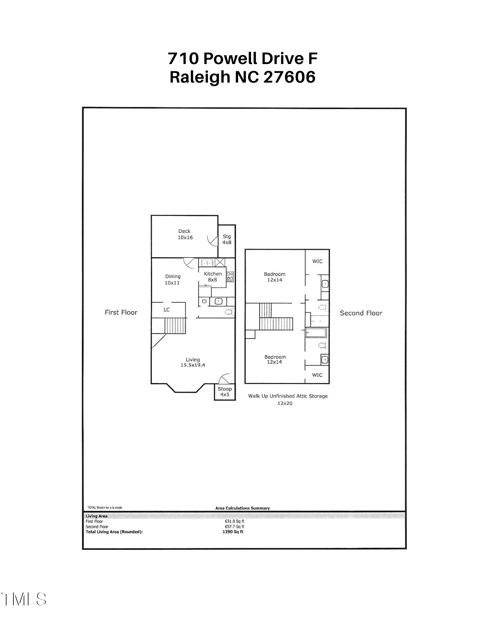 710 Powell Drive, Unit F Raleigh, NC 27606 - Photo 31 of 32 Gallery Image 31