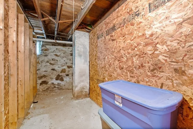 a front view of a building