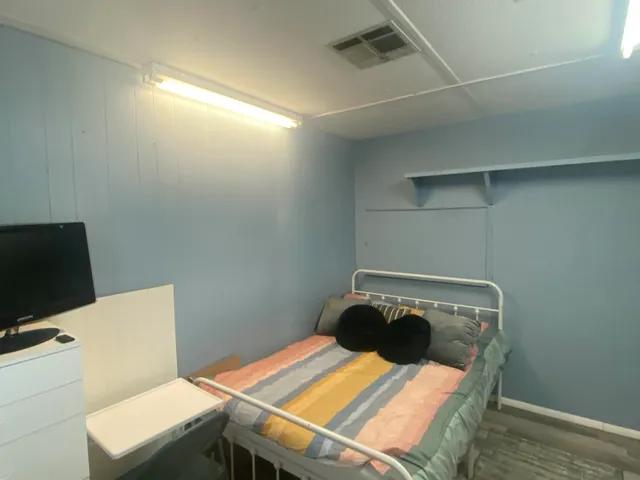 a view of a chairs with table in front of house