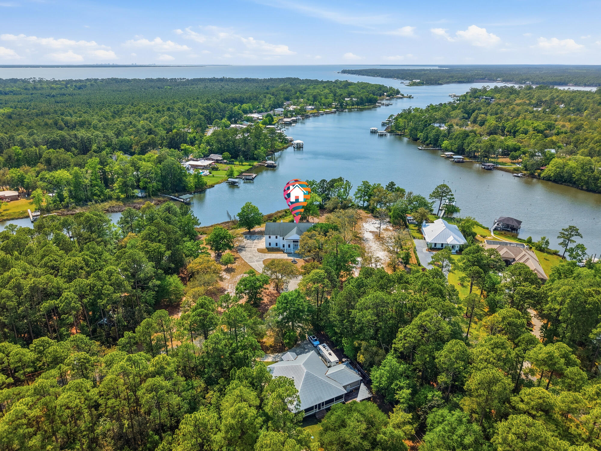 680 Mallet Bayou Road Freeport, FL 32439 - Photo 72 of 76 Aerial