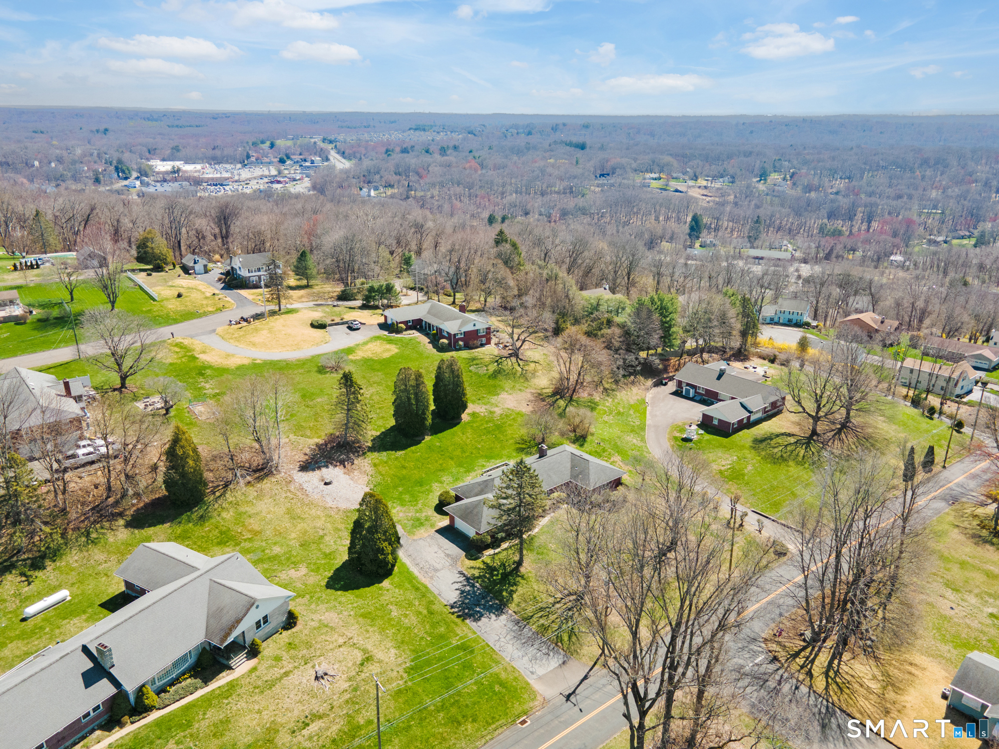 131 Sentinel Hill Road Derby, CT 06418 - Photo 34 of 40 an aerial view of residential houses with outdoor space