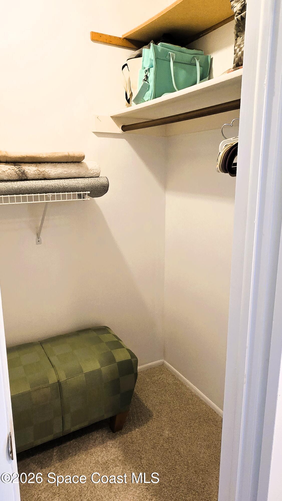 412 School Road, Unit 88 Indian Harbour Beach, FL 32937 - Photo 28 of 50 Primary bedroom walk-in closet