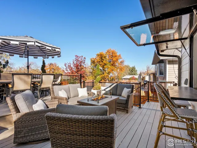 a view of outdoor seating