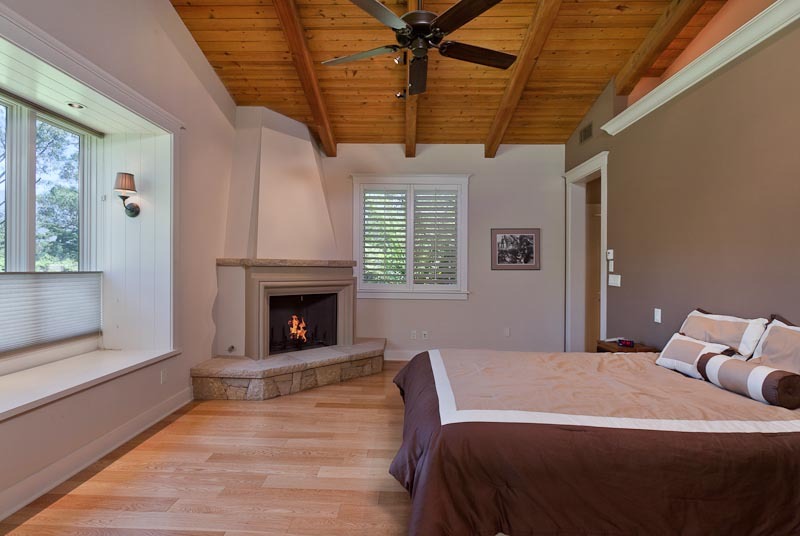 2222 Sycamore Canyon Road Santa Barbara, CA 93108 - Photo 4 of 22 Master Bedroom w/High Ceilings, rem bath