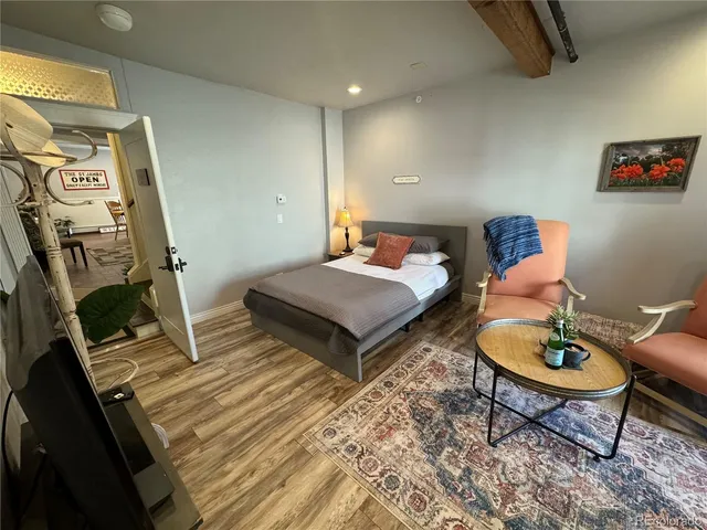 a view of front door