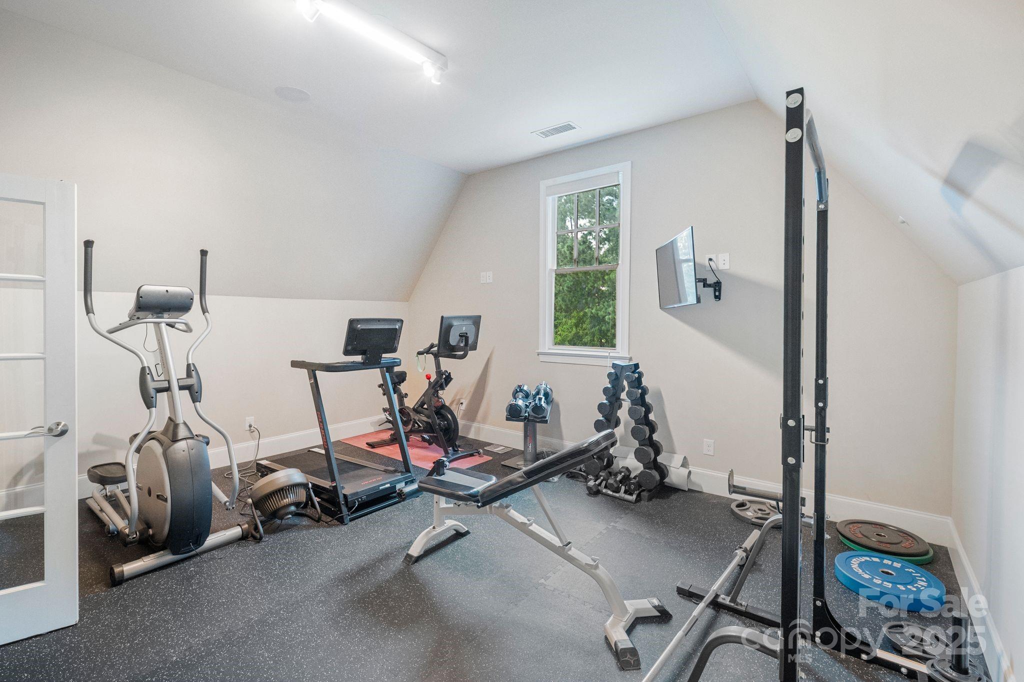 2051 Brawley School Road Mooresville, NC 28117 - Photo 40 of 47 a view of a room with gym equipment