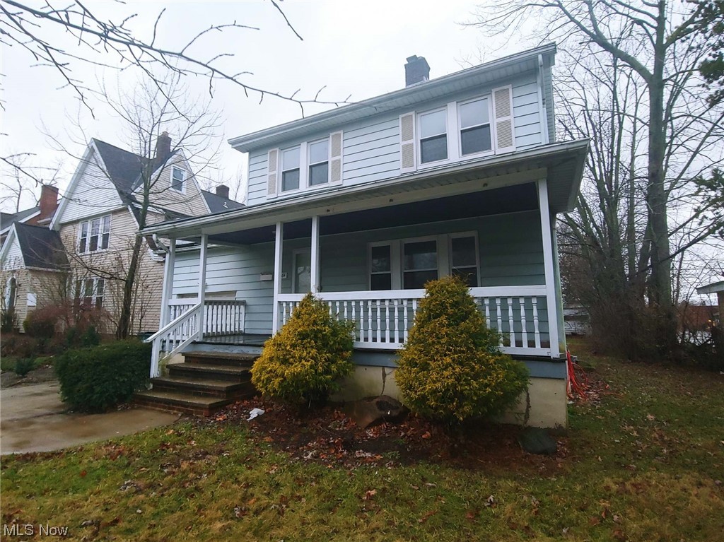 1464 Sherbrook Road Cleveland, OH 44121 - Photo 15 of 15 View of front of property with covered porch