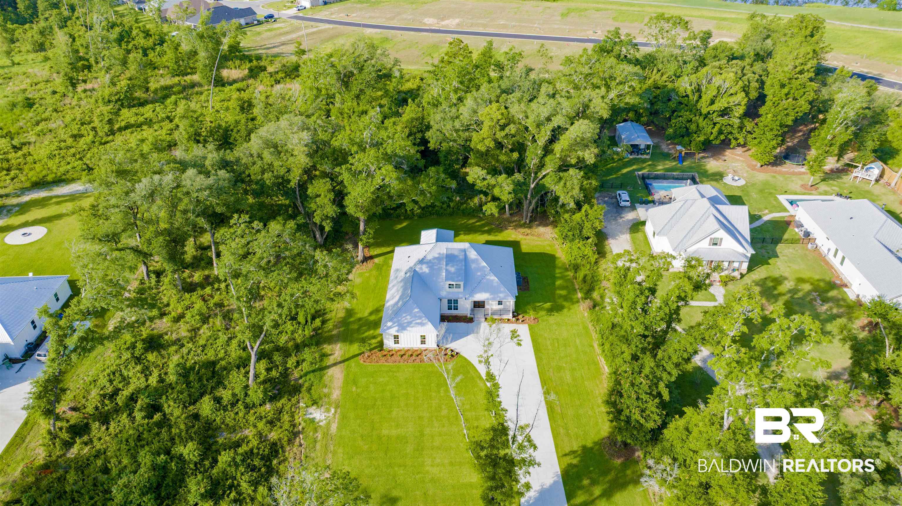 9275 Clarke Ridge Road Foley, AL 36535 - Photo 41 of 43 Aerial view of residential area