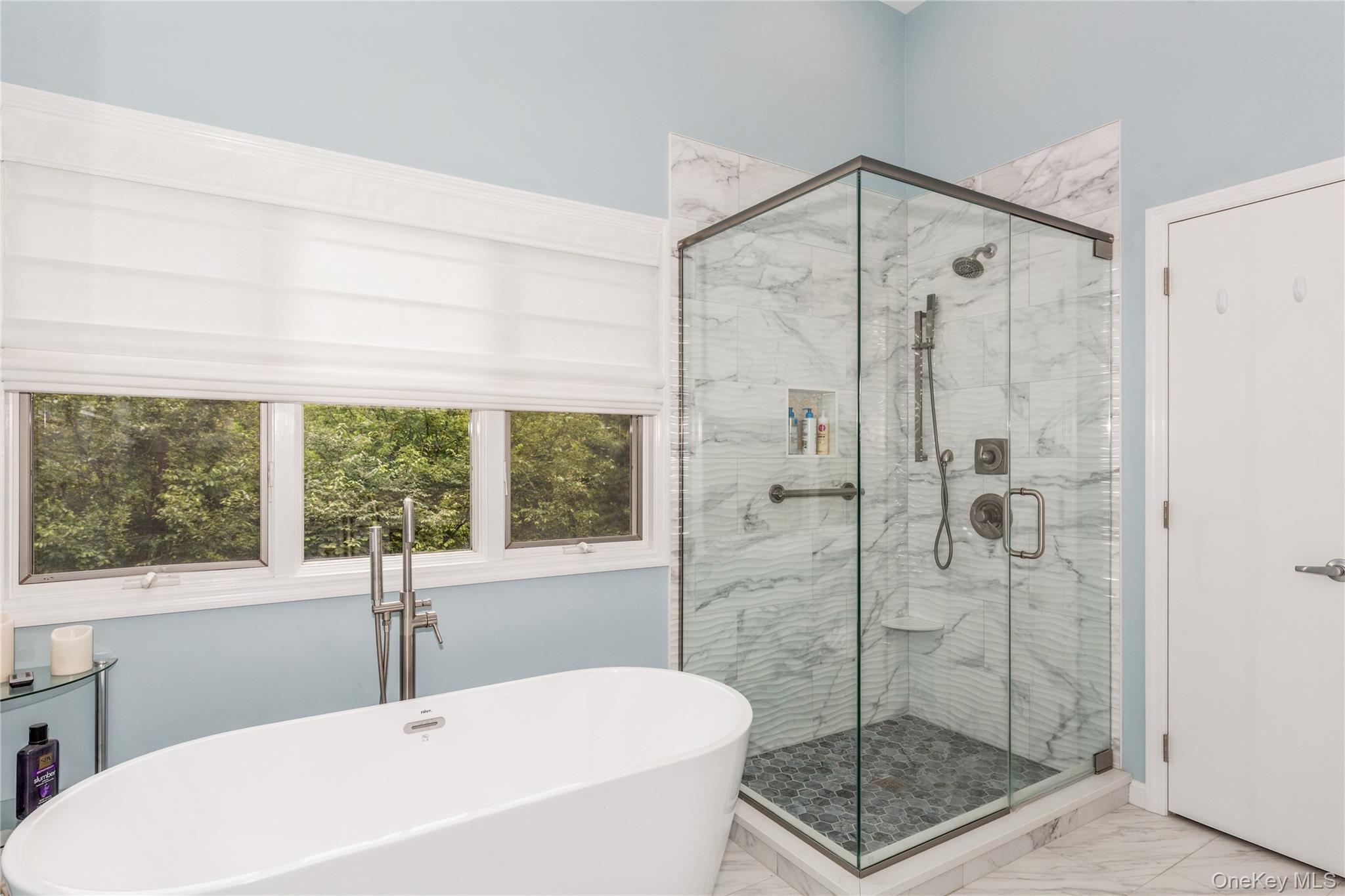 32 Lower Cross Shoreham, NY 11786 - Photo 9 of 20 a bathroom with a shower and a bathtub