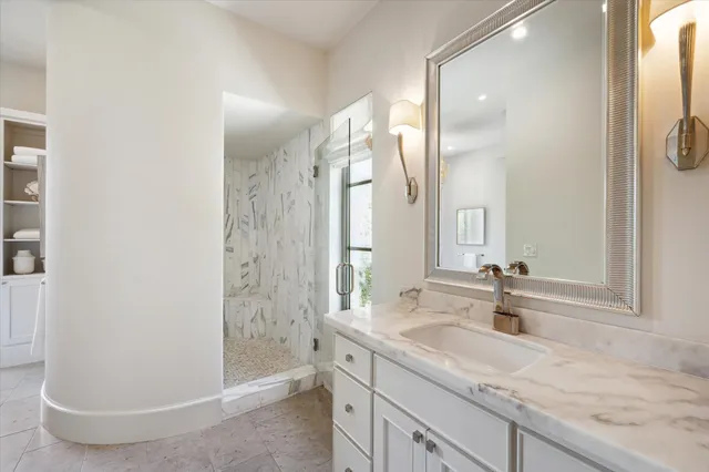 a view of a house with a swimming pool