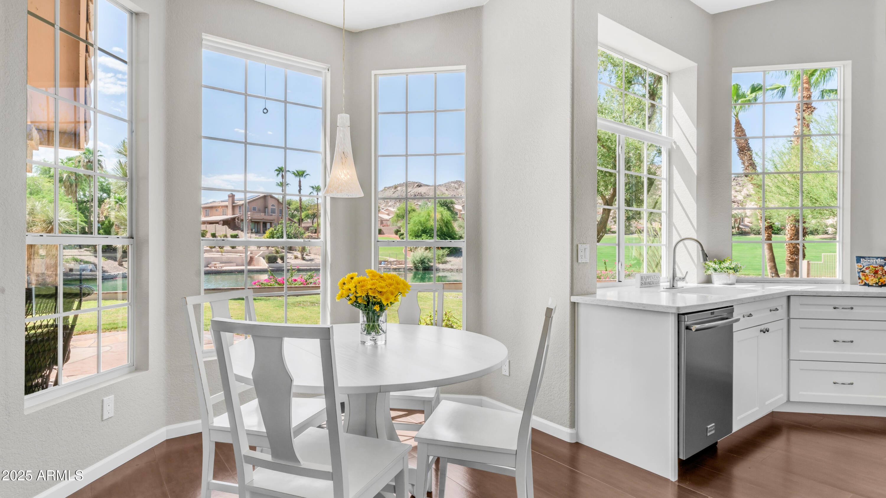 15632 South 17th Street Phoenix, AZ 85048 - Photo 10 of 81 a view of a dining room with furniture window and outside view