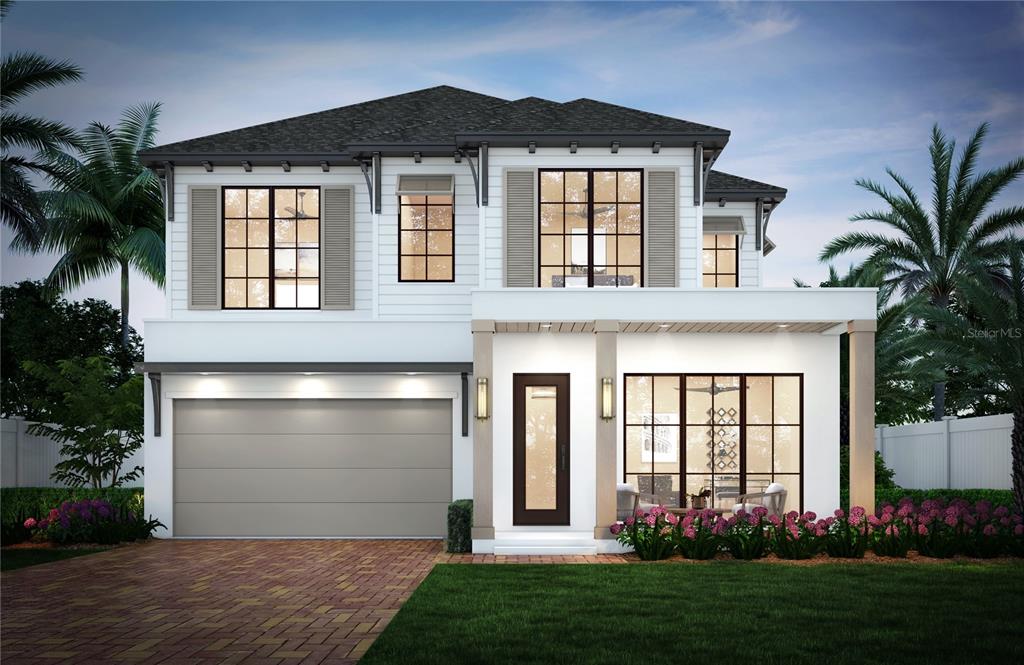 6 West Hazel Street Orlando, FL 32804 - Photo 1 of 1 a front view of a house with a yard and garage