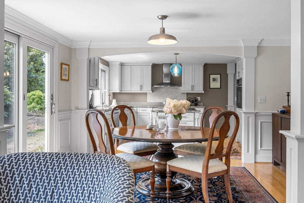 56 Riverview Drive Chatham, MA 02633 - Photo 10 of 37 a view of a dining room with furniture window and outside view
