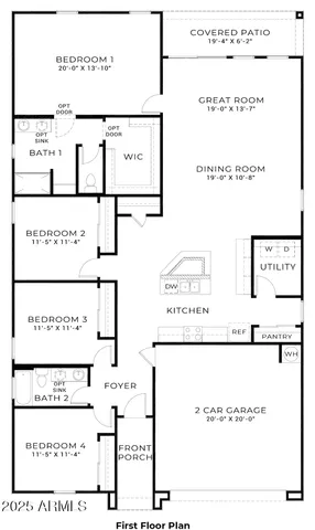 $437,990 | 5760 East Rosina Dell Place, San Tan Valley, AZ 85140