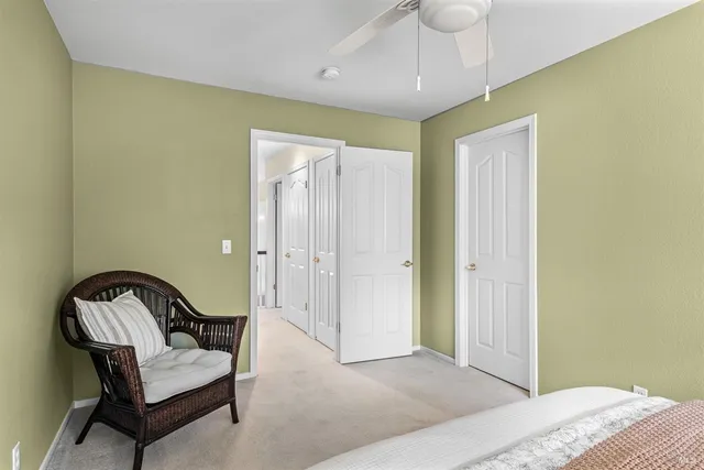 a view of outdoor dining space with a patio