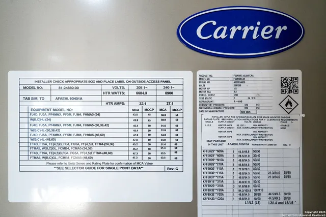 a view of a painting on a wall